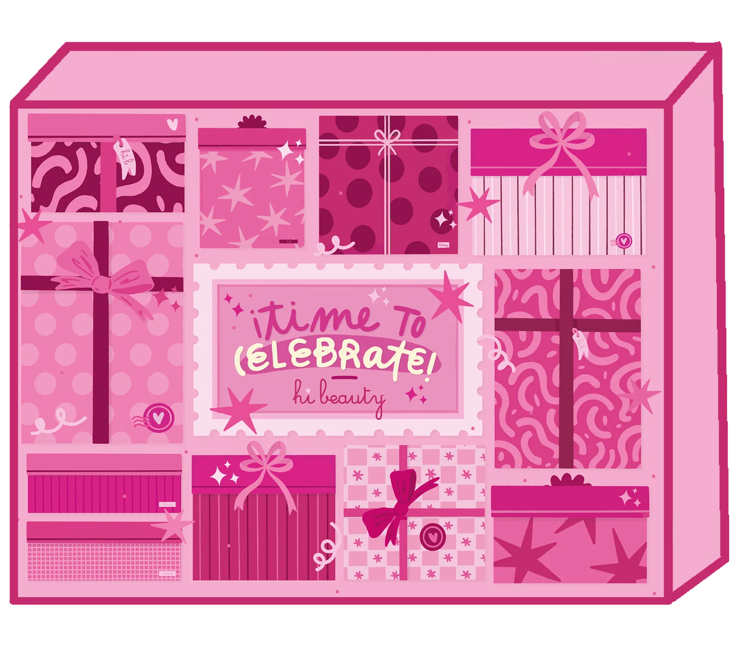 Cajita de Anniversary Edition - Hi Beauty Box